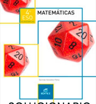 Solucionario Matematicas 4 ESO Editex