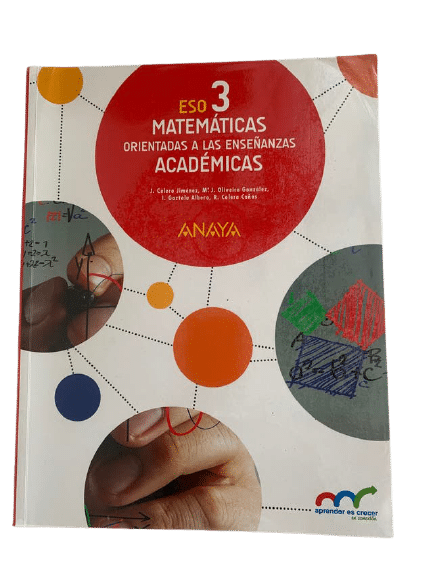 soluciones libro matemáticas anaya 3 eso académicas